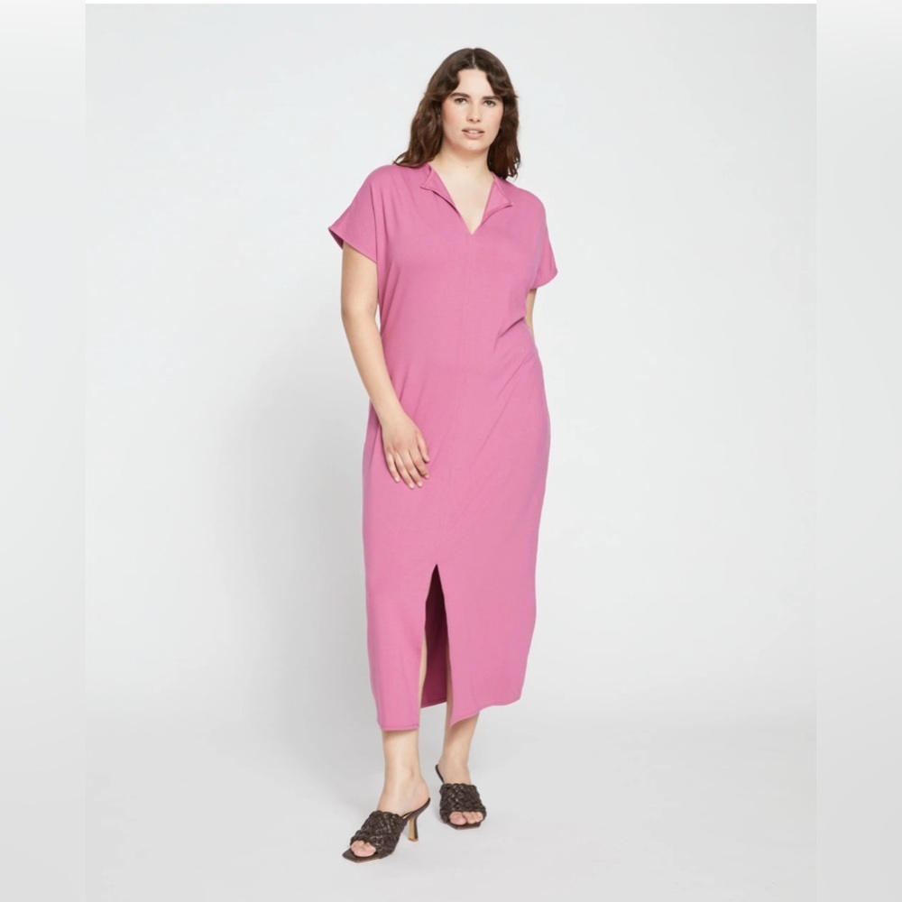 Universal Standard Pink Jersey Dress, size 14–16